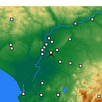 Nearby Forecast Locations - 多斯埃尔马纳斯 - 图