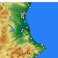 Nearby Forecast Locations - 库列拉 - 图