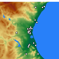 Nearby Forecast Locations - 夸尔特德波夫莱特 - 图