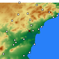 Nearby Forecast Locations - 克雷维连特 - 图