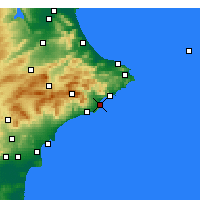 Nearby Forecast Locations - 阿尔特亚 - 图