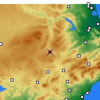 Nearby Forecast Locations - 阿尔曼萨 - 图