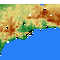 Nearby Forecast Locations - 阿尔奥林德拉托雷 - 图