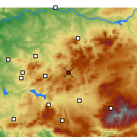 Nearby Forecast Locations - 阿尔卡拉拉雷亚尔 - 图