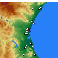 Nearby Forecast Locations - 阿尔沃赖阿 - 图