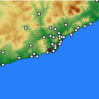 Nearby Forecast Locations - 比拉德坎斯 - 图