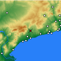 Nearby Forecast Locations - 巴利斯 - 图