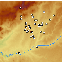 Nearby Forecast Locations - 萊加內斯 - 图