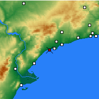 Nearby Forecast Locations - 坎夫里尔斯 - 图