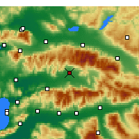 Nearby Forecast Locations - 厄代米什 - 图