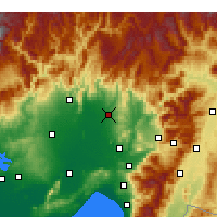 Nearby Forecast Locations - 卡迪爾利 - 图