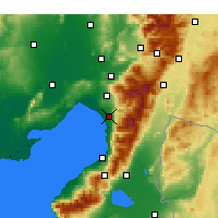 Nearby Forecast Locations - 德爾特約爾 - 图