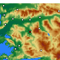 Nearby Forecast Locations - 奇內 - 图