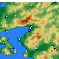 Nearby Forecast Locations - 布爾漢尼耶 - 图