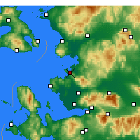 Nearby Forecast Locations - Aliağa - 图