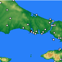 Nearby Forecast Locations - Tepecik - 图