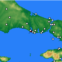 Nearby Forecast Locations - Mimarsinan - 图