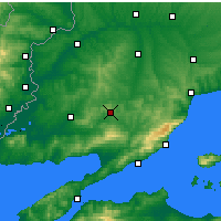 Nearby Forecast Locations - 馬爾卡拉 - 图