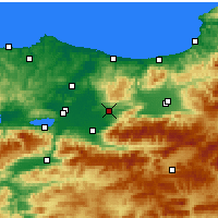Nearby Forecast Locations - Hendek - 图