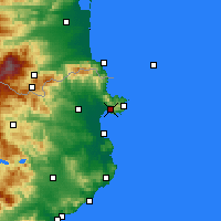 Nearby Forecast Locations - 罗塞斯 - 图