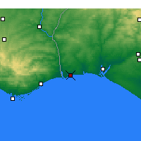 Nearby Forecast Locations - 伊斯拉克里斯蒂纳 - 图