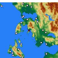 Nearby Forecast Locations - Mytikas - 图