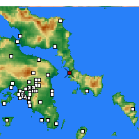Nearby Forecast Locations - Nea Styra - 图