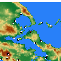 Nearby Forecast Locations - Pefki - 图