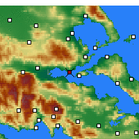 Nearby Forecast Locations - Paralia Rachon - 图