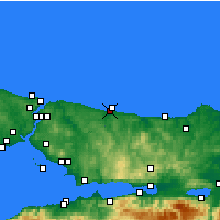 Nearby Forecast Locations - Hacikasim - 图