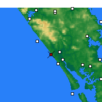 Nearby Forecast Locations - Baylys Beach - 图