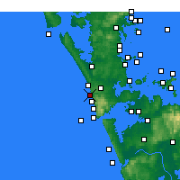 Nearby Forecast Locations - Te Henga / Bethells Beach - 图