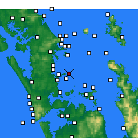 Nearby Forecast Locations - Tiritiri Matangi Island - 图