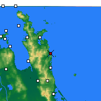 Nearby Forecast Locations - Pauanui - 图