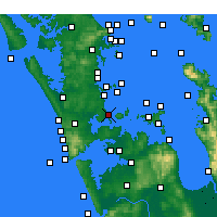 Nearby Forecast Locations - Takapuna - 图