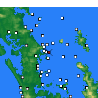 Nearby Forecast Locations - Takatu Point - 图