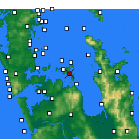 Nearby Forecast Locations - Waiheke Channel - 图
