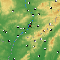 Nearby Forecast Locations - 烏赫爾堡 - 图