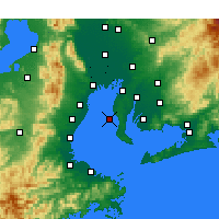 Nearby Forecast Locations - 常滑 - 图