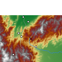 Nearby Forecast Locations - 聖克里斯托瓦爾 - 图