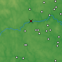 Nearby Forecast Locations - 兹韦尼哥罗德 - 图