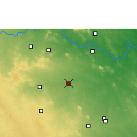 Nearby Forecast Locations - 卡里姆纳加尔 - 图