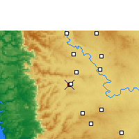 Nearby Forecast Locations - 戈爾哈布爾 - 图