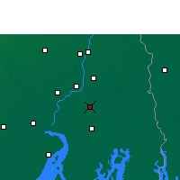 Nearby Forecast Locations - 拉杰普尔索纳尔普尔 - 图