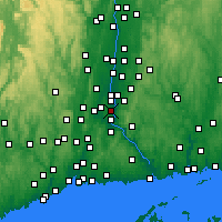 Nearby Forecast Locations - 羅基希爾 - 图