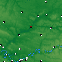 Nearby Forecast Locations - 贡比涅 - 图