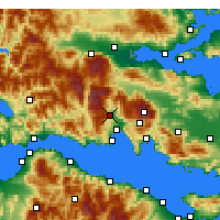 Nearby Forecast Locations - 阿姆菲萨 - 图