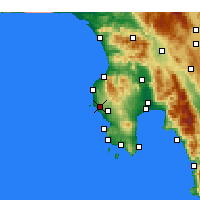 Nearby Forecast Locations - Gargalianoi - 图
