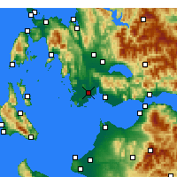 Nearby Forecast Locations - Oiniades - 图