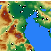 Nearby Forecast Locations - Korinos - 图